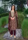 Black Berry Vol 1 By Ga Viscose Rayon Karachi Dress Material Wholesalers In Surat
